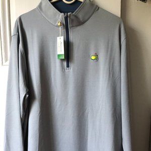 Authentic Masters Peter Millar Quarter Zip Pullover - Men's XXL